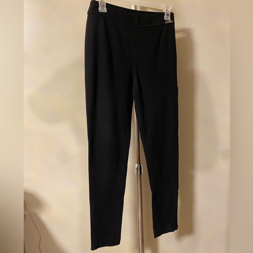 St John Knit Caviar Collection Black Pants